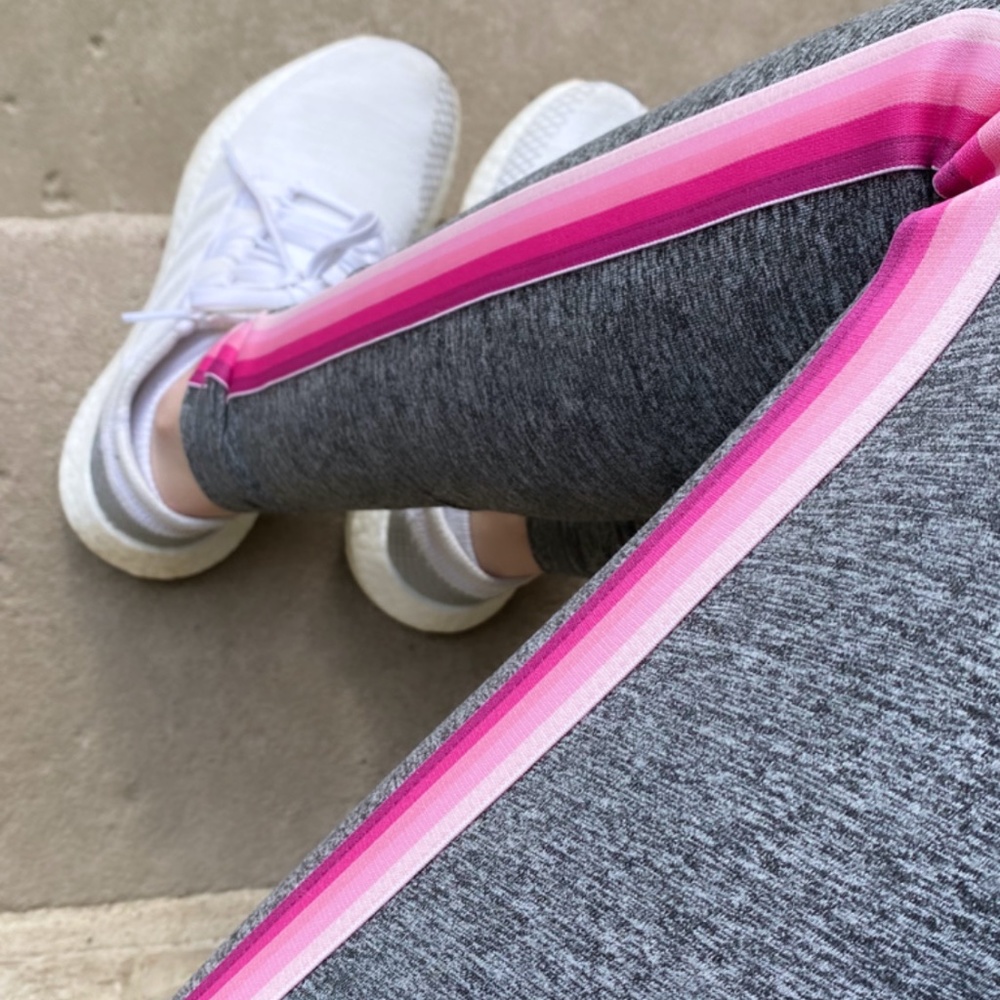 Strut This SAGE ANKLE- PINK ELASTIC
